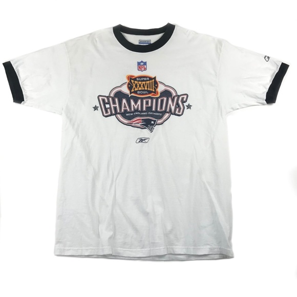 Image result for patriots super bowl 2004 shirts